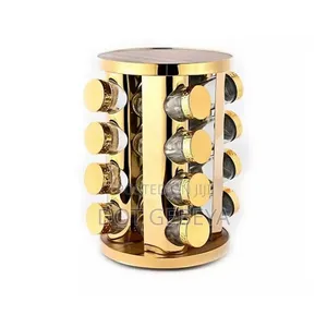 20-Jar Rotating Spice Carousel