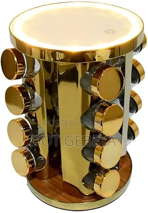 20-Jar Rotating Spice Carousel