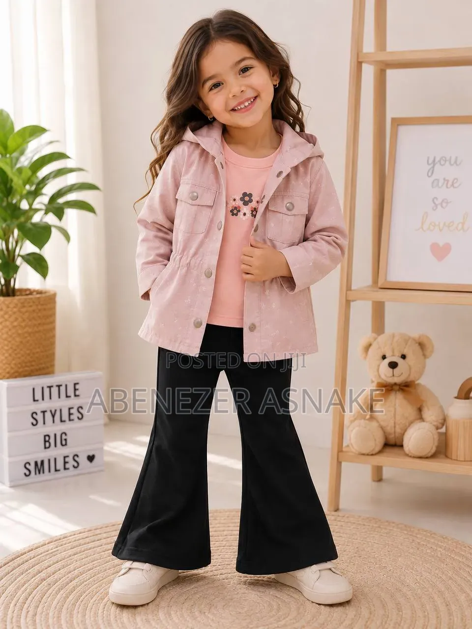 Girls 3 Piece Set Casual Outfit