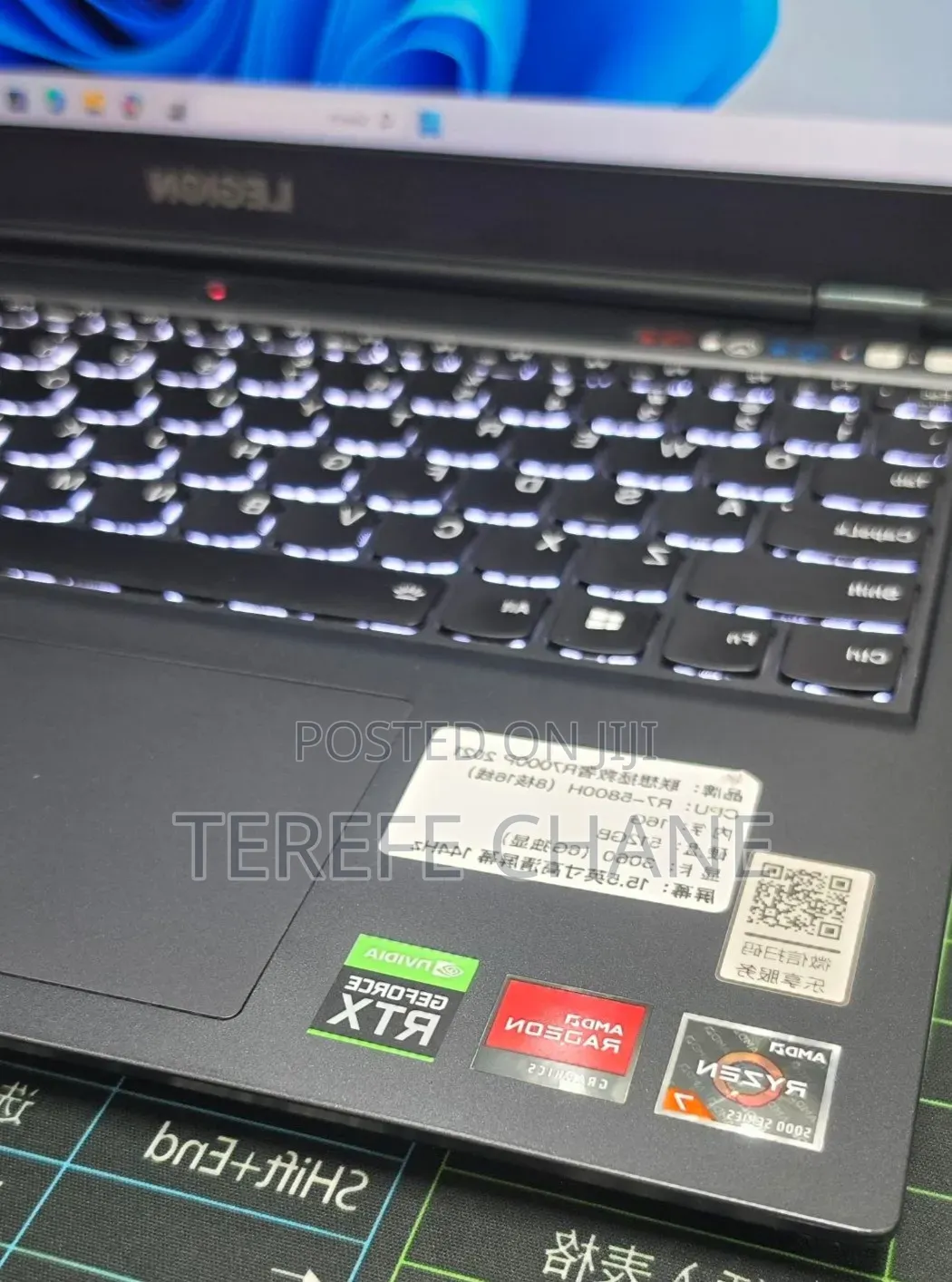 New Laptop Lenovo Legion 5 16GB AMD Ryzen 7 SSD 512GB
