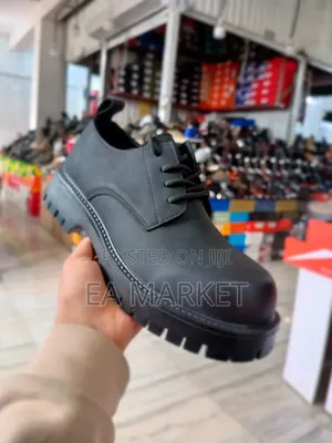 Chunky Lace Up Derby Shoe