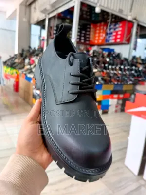 Chunky Lace Up Derby Shoe