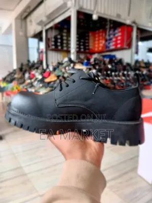 Chunky Lace Up Derby Shoe