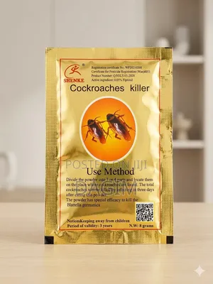 Shenke Cockroaches Killer Is an 8-Gram Household Insecticide