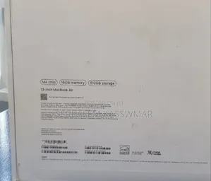 New Laptop Apple MacBook Air 2025 M4 16GB Apple M4 SSD 512GB