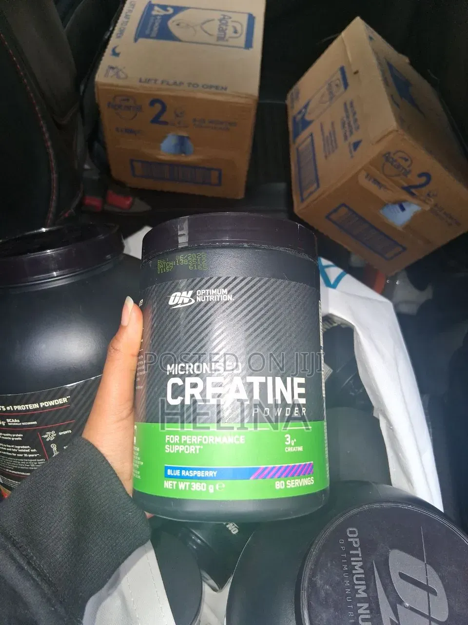 On Micronised Creatine Powder for Performance Support 360g 80 Serving