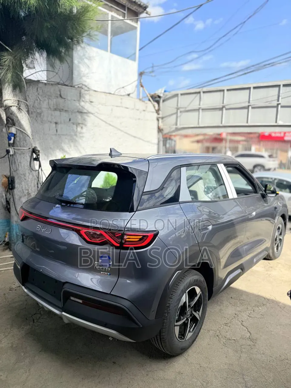 New BYD Yuan Up 2025 Gray