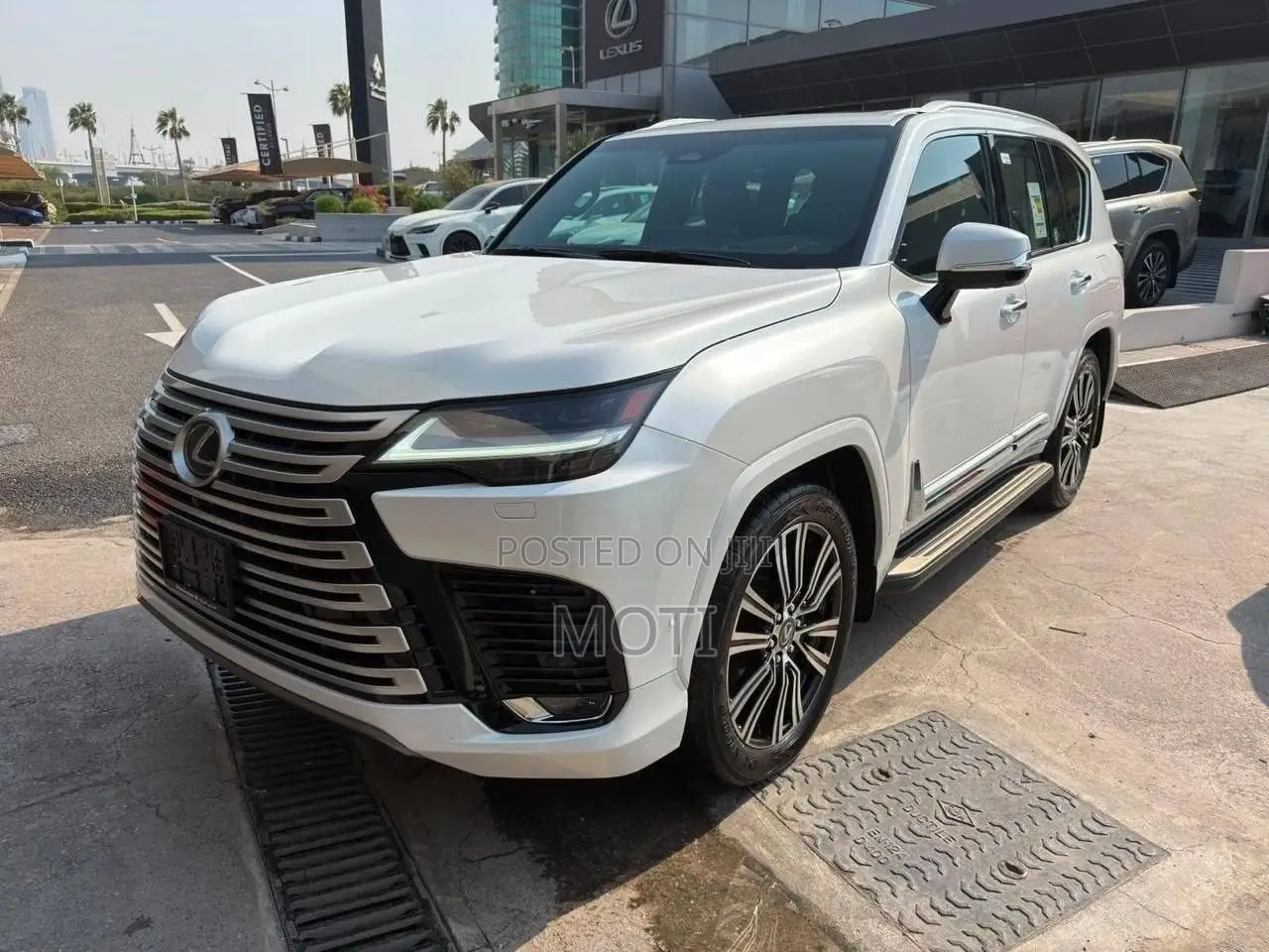 New Lexus LX 700h 2025 White