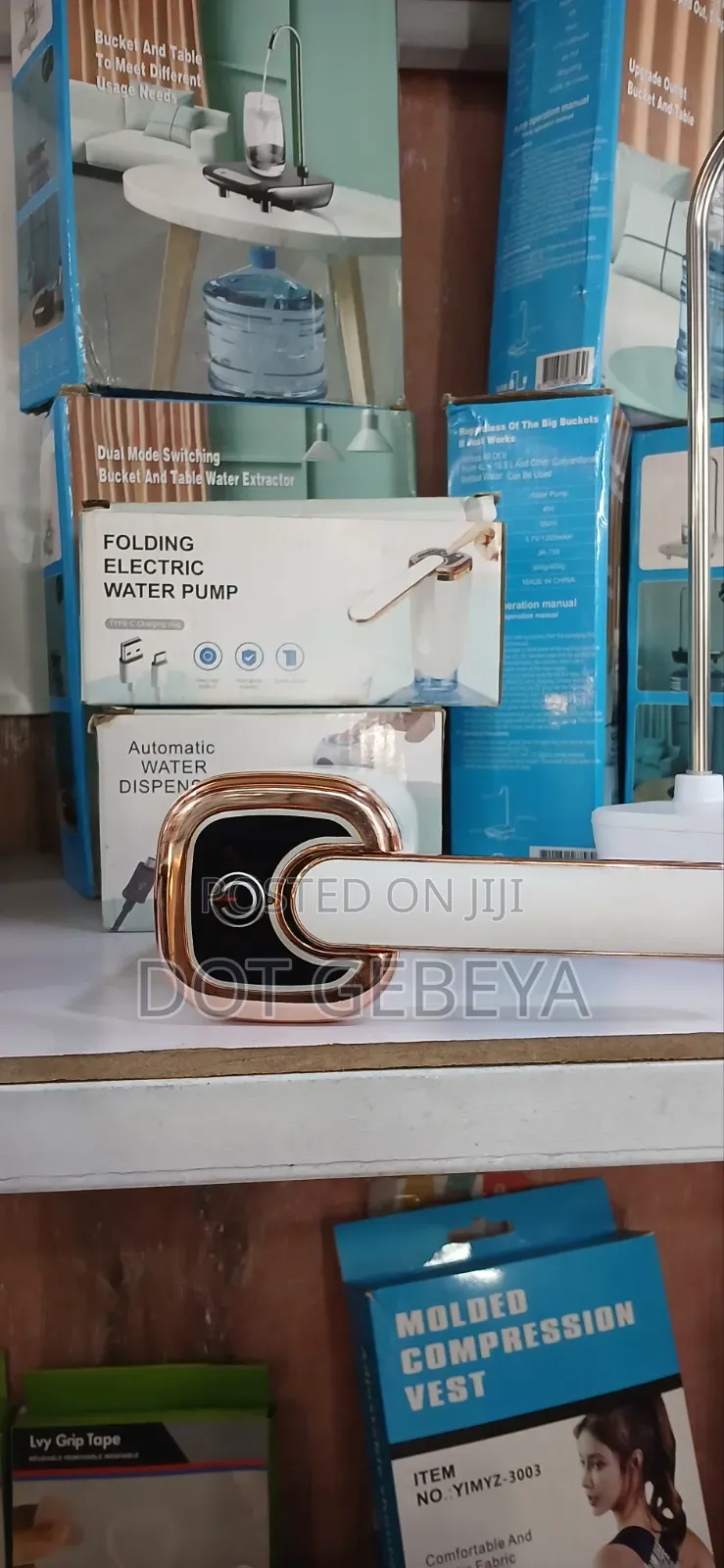  Portable Electric Foldable Water Dispenser Pump 