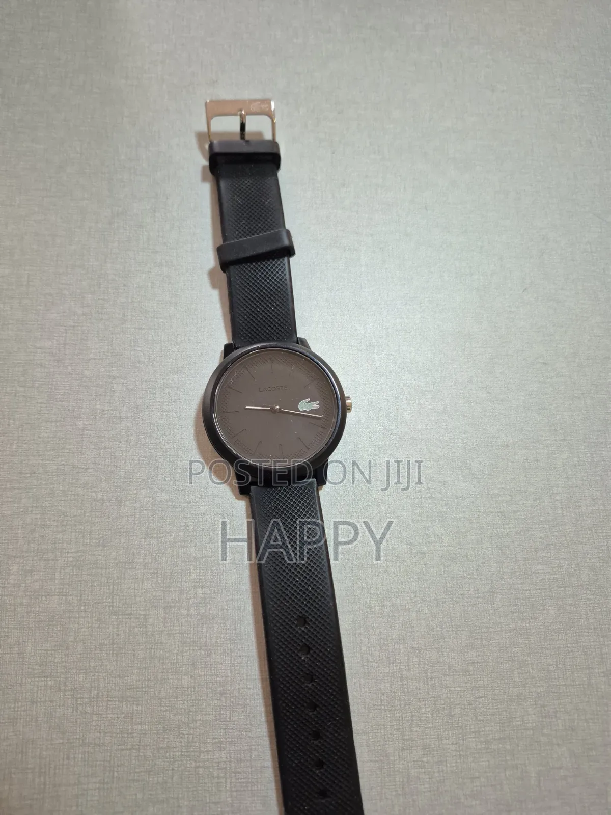 Wristwatch Lacoste All-Black Men's Watch – Excellent Condition