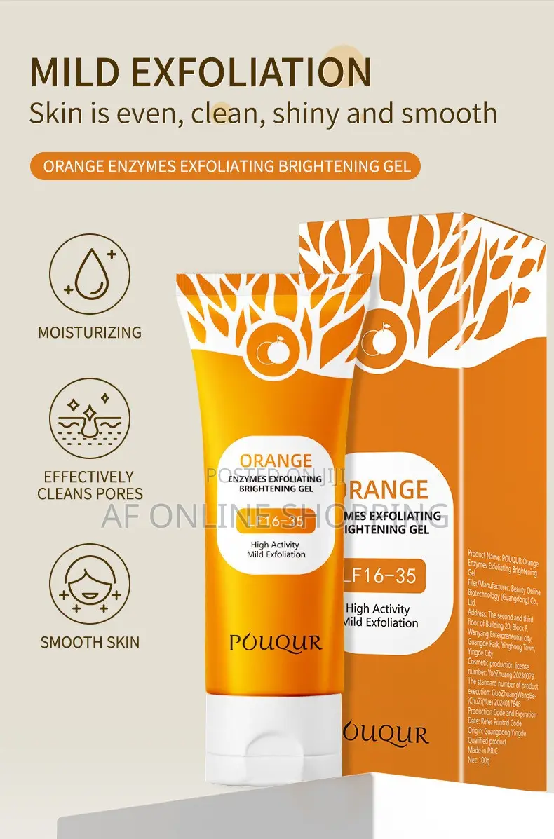 Facial Cleanser Exfoliating Gel for Acne Skin Dead Skin Removal