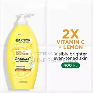 Garnier Bright Complete Vitamin C Body Serum Lotion 400ml
