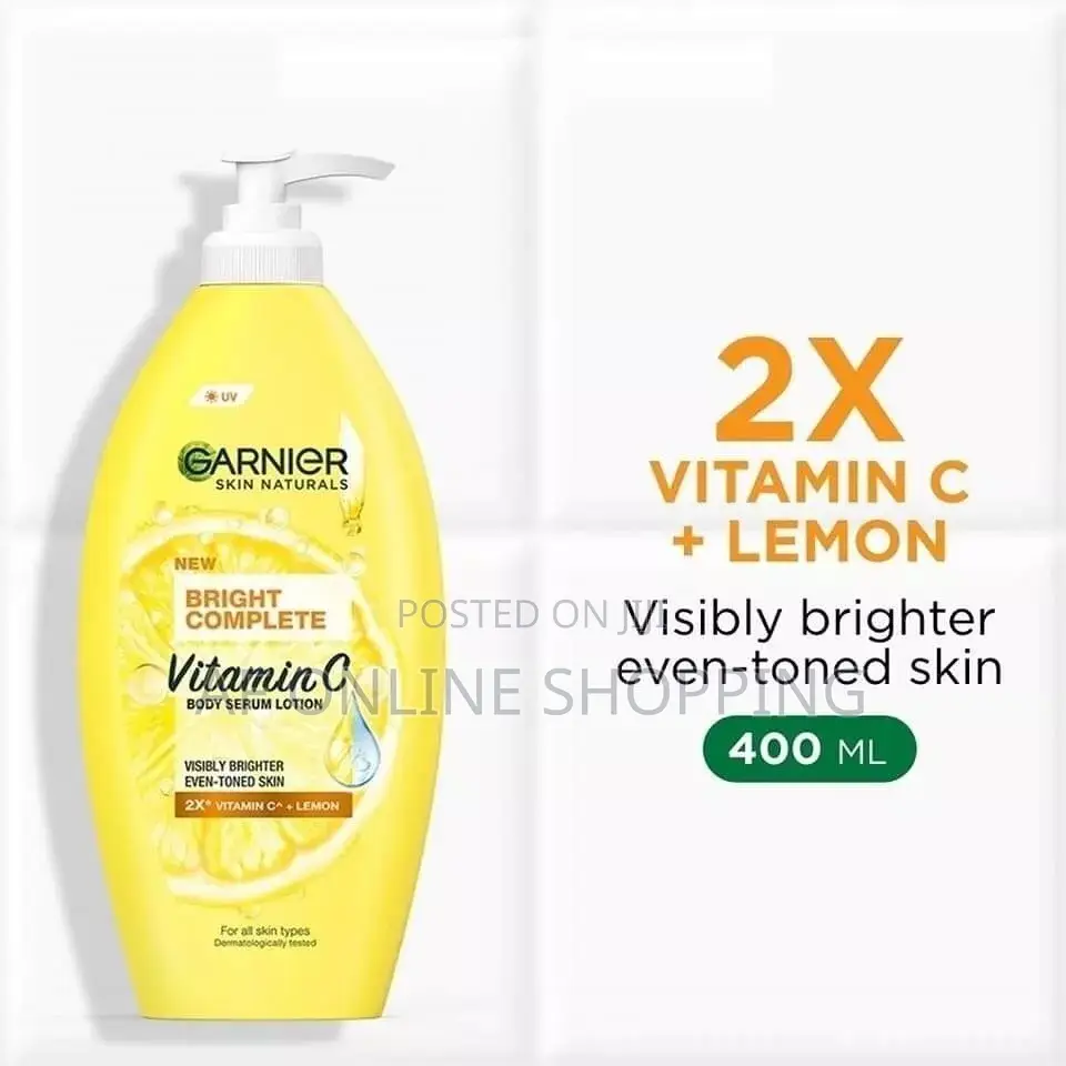 Garnier Bright Complete Vitamin C Body Serum Lotion 400ml