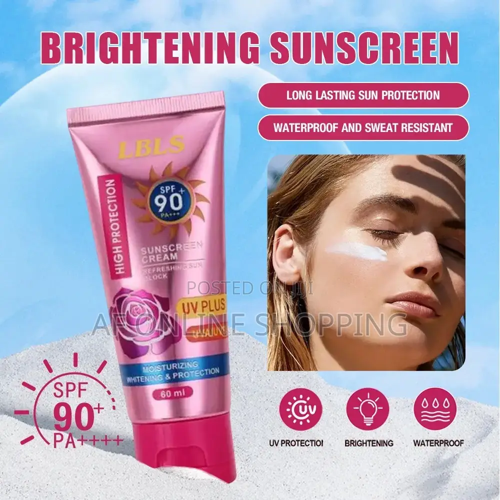 Rose Sunscreen Cream - SPF90+ High UV Protection