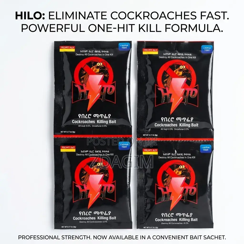 ዝዝም የበረሮ ማጥፊያ Cockroach Killing Powder