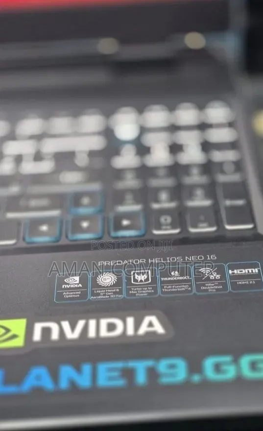 New Laptop Acer Predator Helios Neo 16 16GB Intel Core i7 SSD 512GB