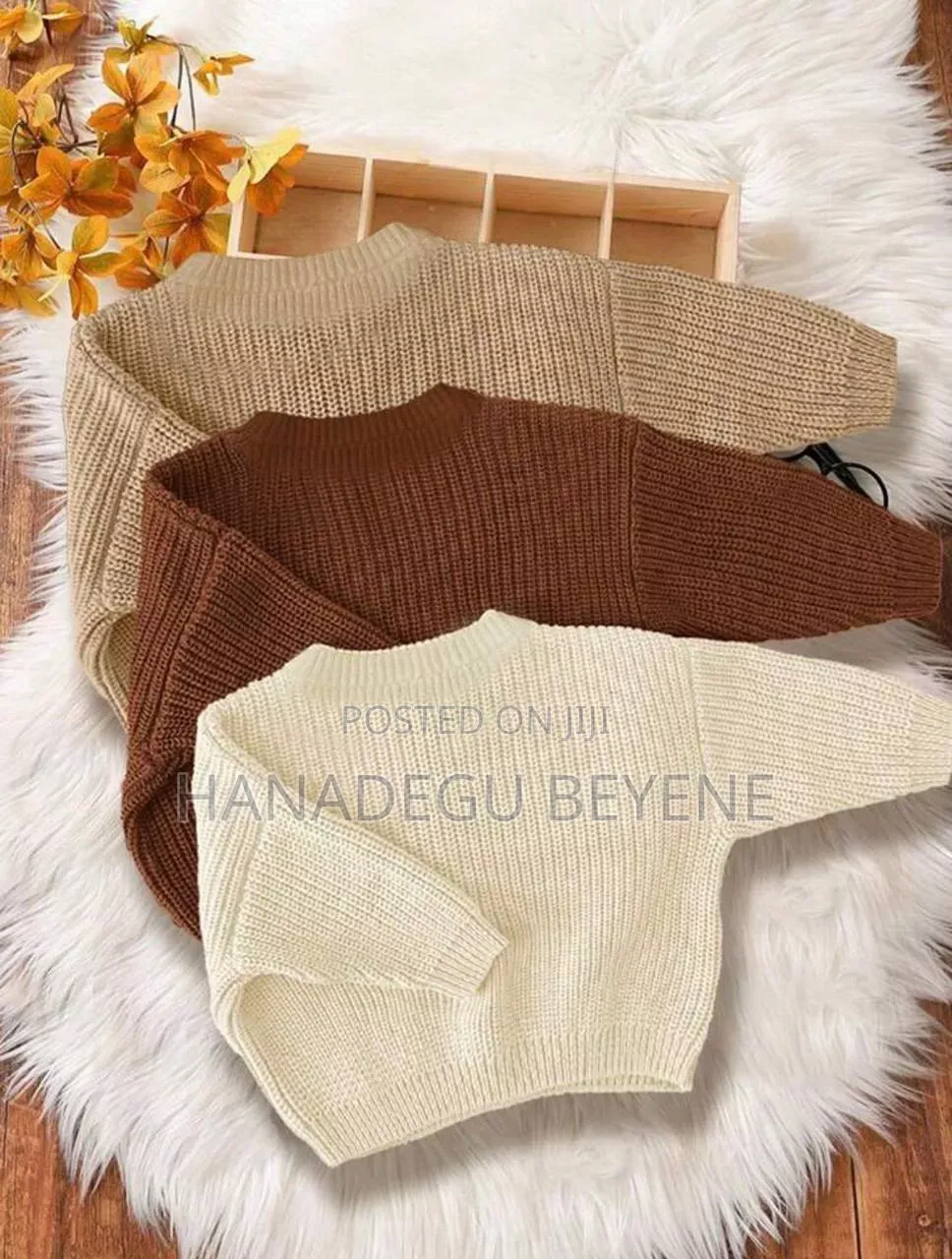 Bebeilu Unisex Knitted Sewater Tops