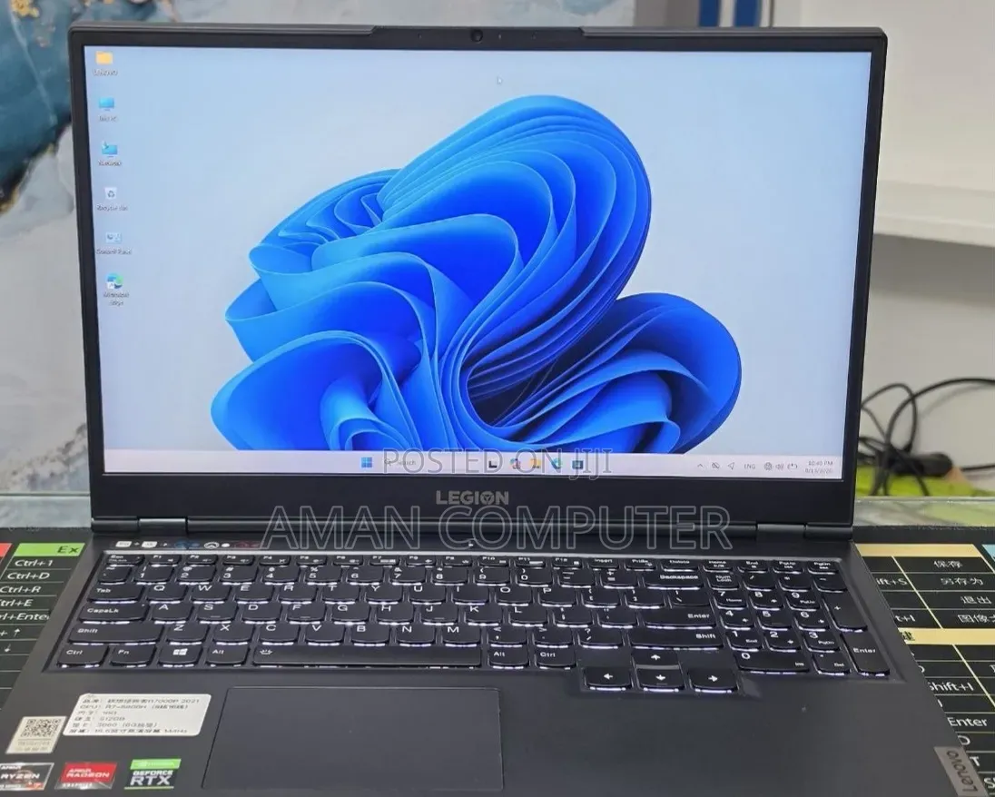 New Laptop Lenovo Legion 5 16GB AMD Ryzen 7 SSD 512GB