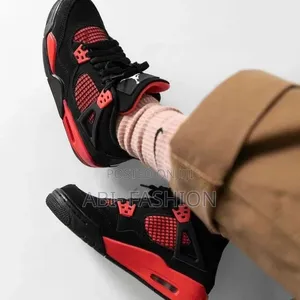 Nike Air Jordan 4 Retro "Thunder"Black/Red Master