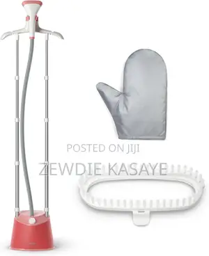 Philips Garment Steamer 1800 Watts – Soft Red STE1020/26