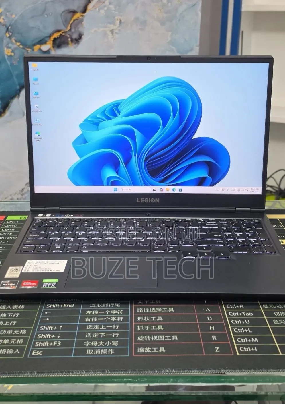 New Laptop Lenovo Legion 5 16GB AMD Ryzen 7 SSD 512GB