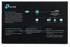 TP-Link Switch 24port9(with Vat)