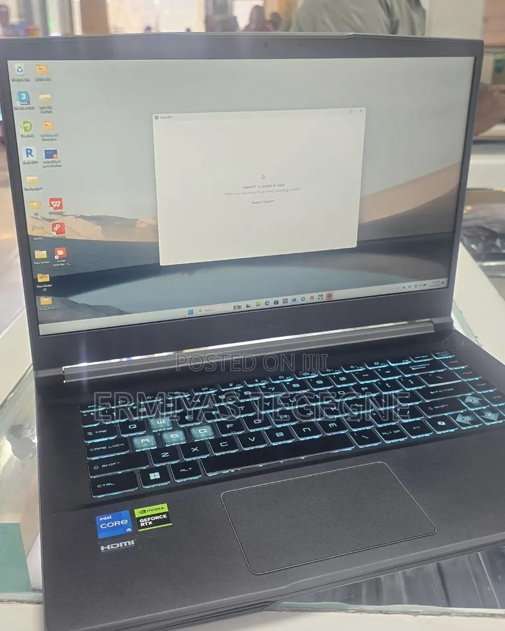 New Laptop HP Stream Notebook 16GB Intel Core Ultra 7 SSD 512GB