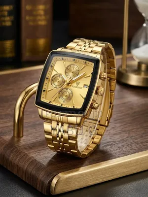 Binbond Chronograph Watch Features a Distinct Square Case Design