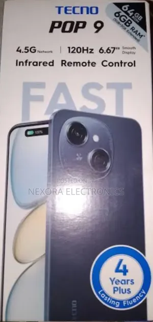 Tecno Pop 9 128 GB Gray