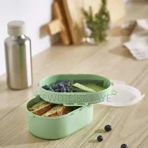 IKEA UTBJUDA Stackable Lunch Box for Dry Food, Light Green