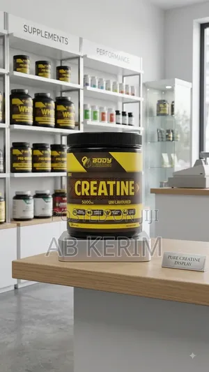Body Builder Pure Creatine – 200 Servings (Unflavoured)