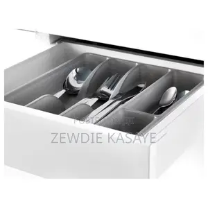 Ikea Cutlery Tray, Grey, 31x26cm