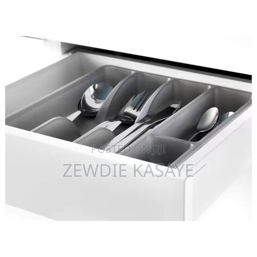 Ikea Cutlery Tray, Grey, 31x26cm