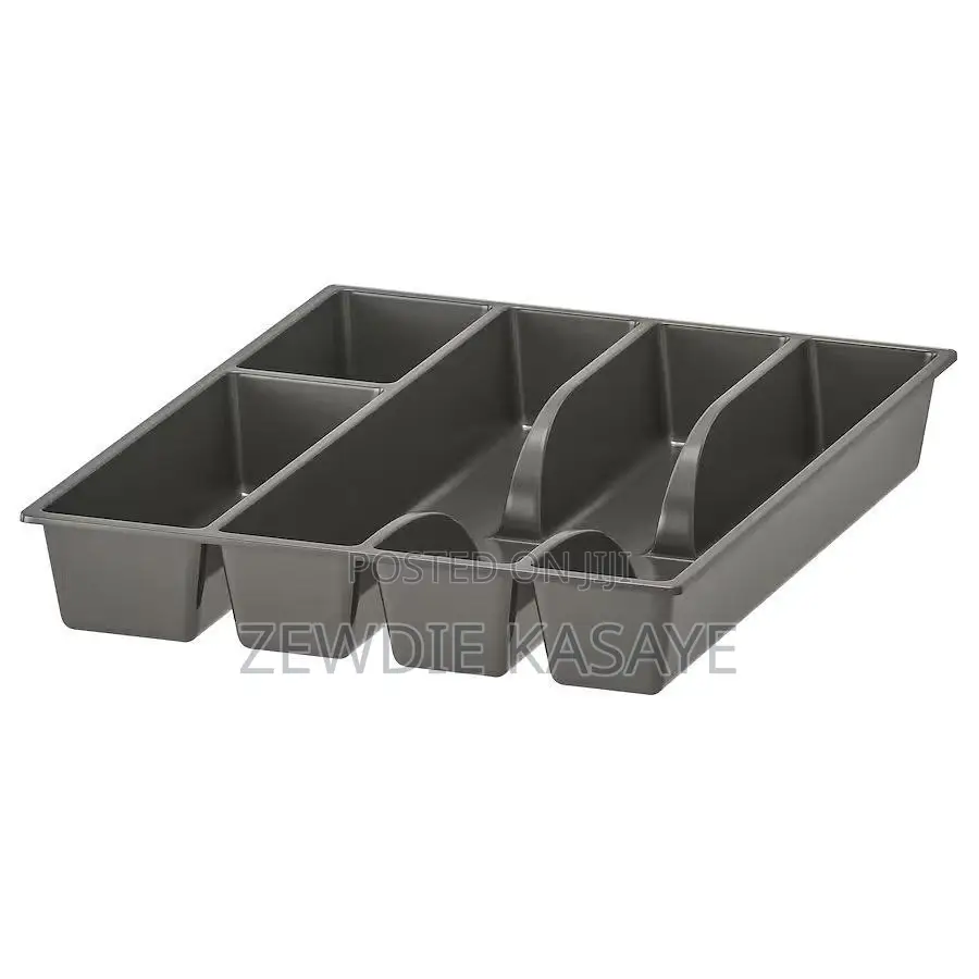 Ikea Cutlery Tray, Grey, 31x26cm