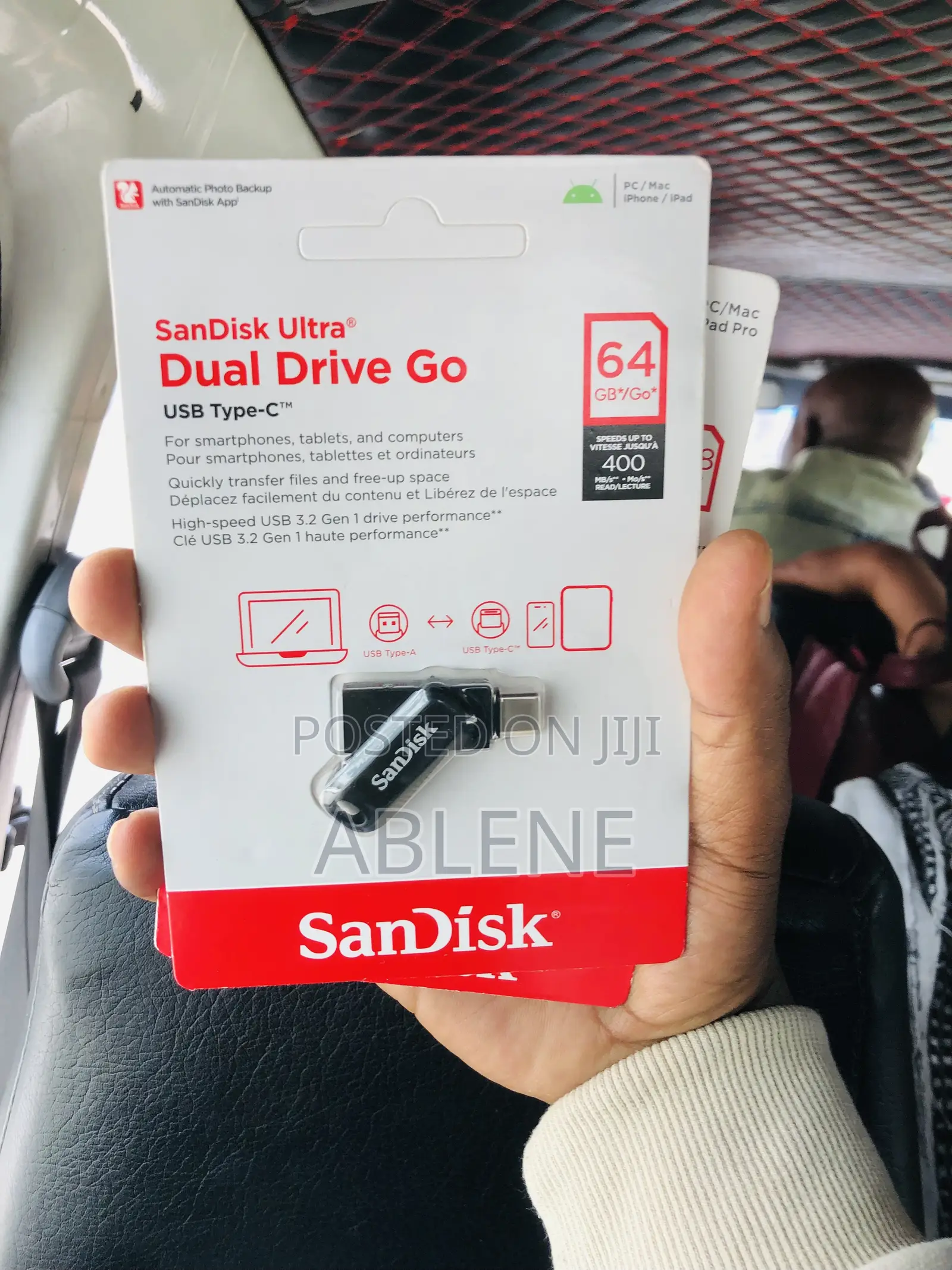 64gb SanDisk Ultra Dual Drive Go 64GB Is a 2-in-1