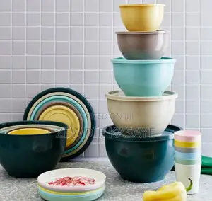 IKEA Bowl With Lid, Set of 5, Mixed Colours