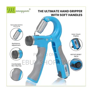 Manogyam Adjustable Hand Gripper With Mechanical Counte