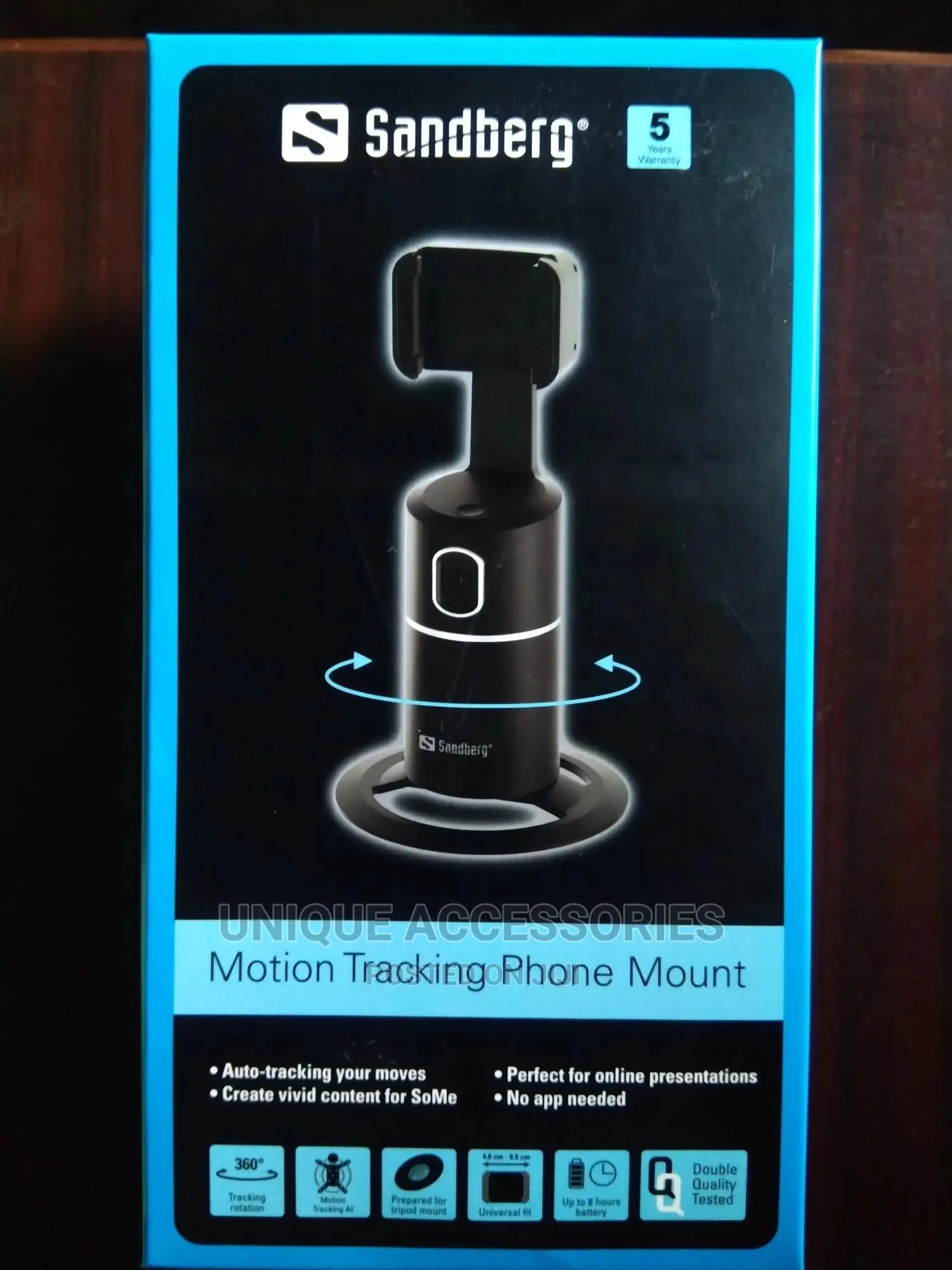 360 Degree Ai Motion Tracking Phone Mount