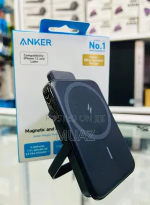 Anker MagGo Power Bank (5,000mAh, 7.5W, Stand) Capacity: 5,000mAh