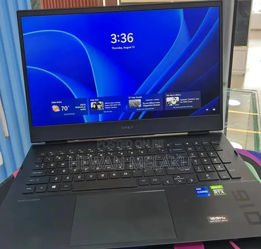 New Laptop HP Omen 15 16GB Intel Core i7 SSD 512GB