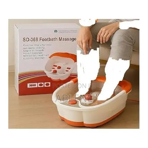 Footbath Massager Electric Home Spa (SQ-368)የእግር ማጠቢያ እና ማሳጅ ማድረጊያ