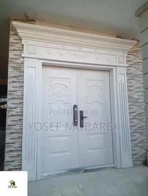 Elegant Security Door – ውበት፣ ጥራት እና ጥበቃ!