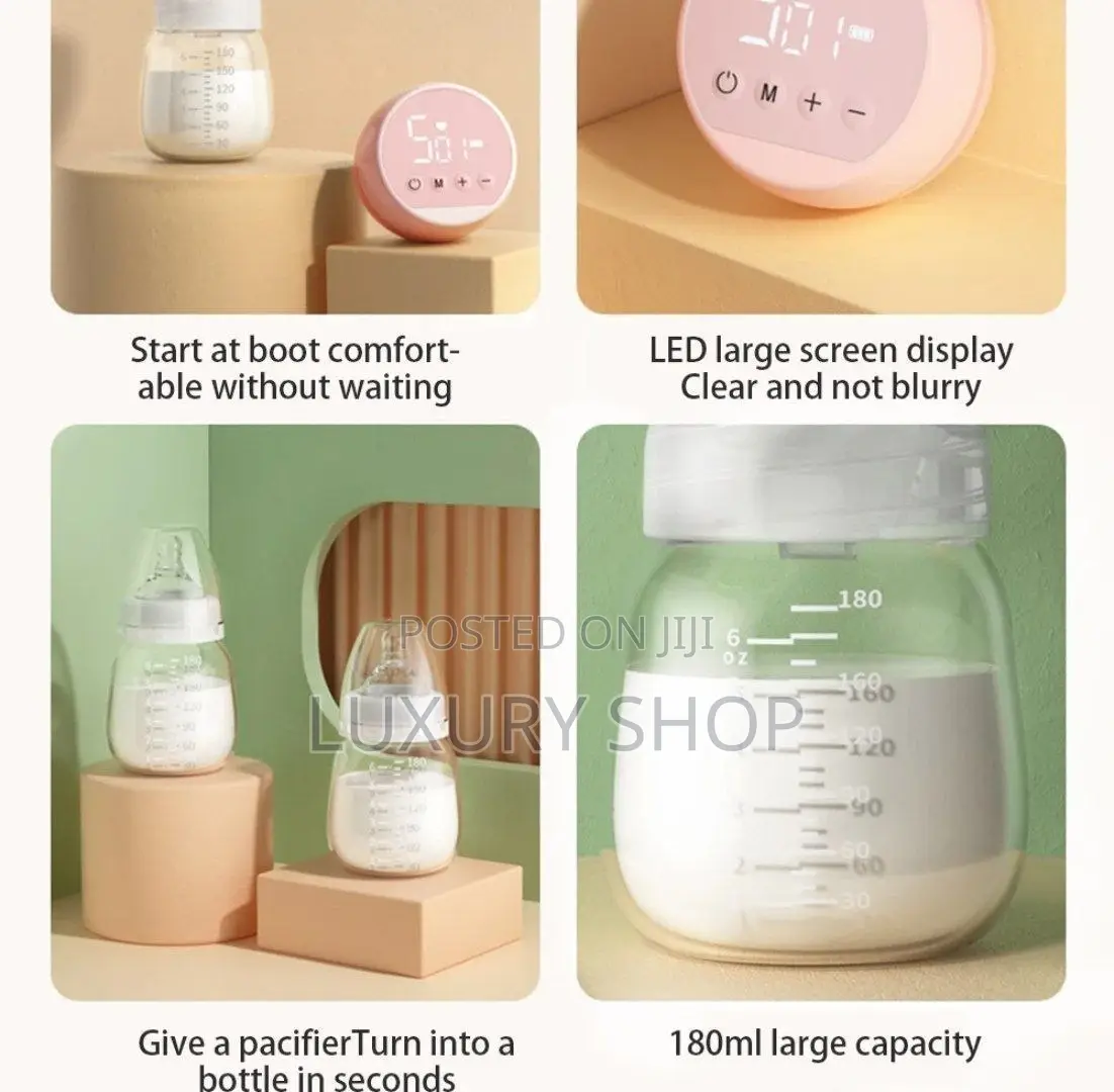 Lectric Breast Pump በቻርጅ የሚሰራ የእናት ጡት ወተት ማለቢያ