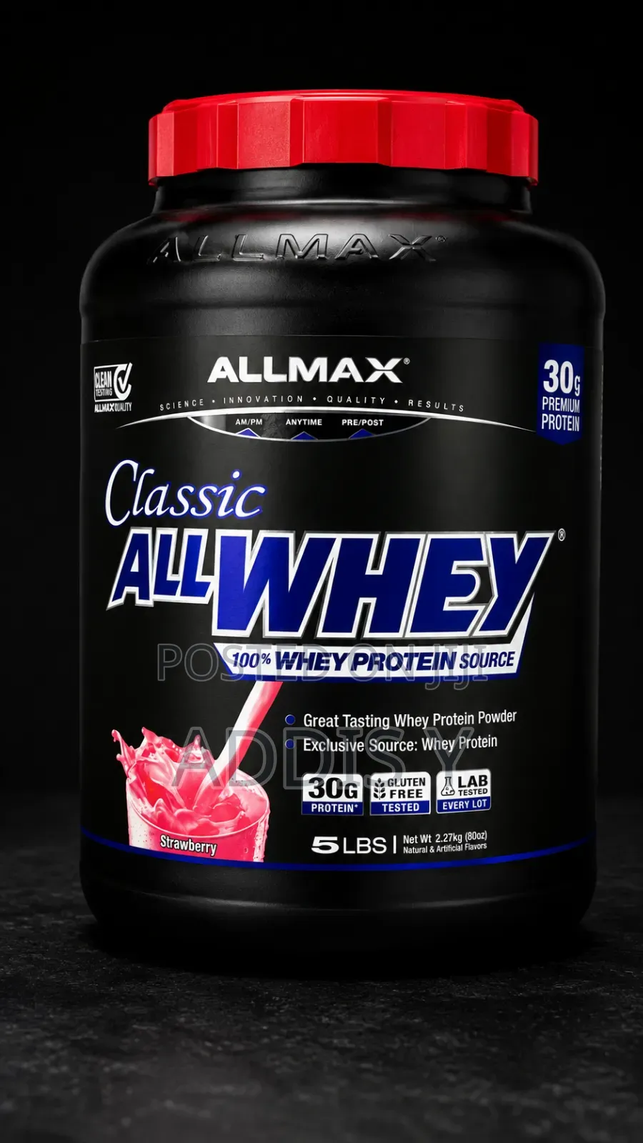 ALLMAX Classic ALLWHEY – 30G Premium Protein Per Serving