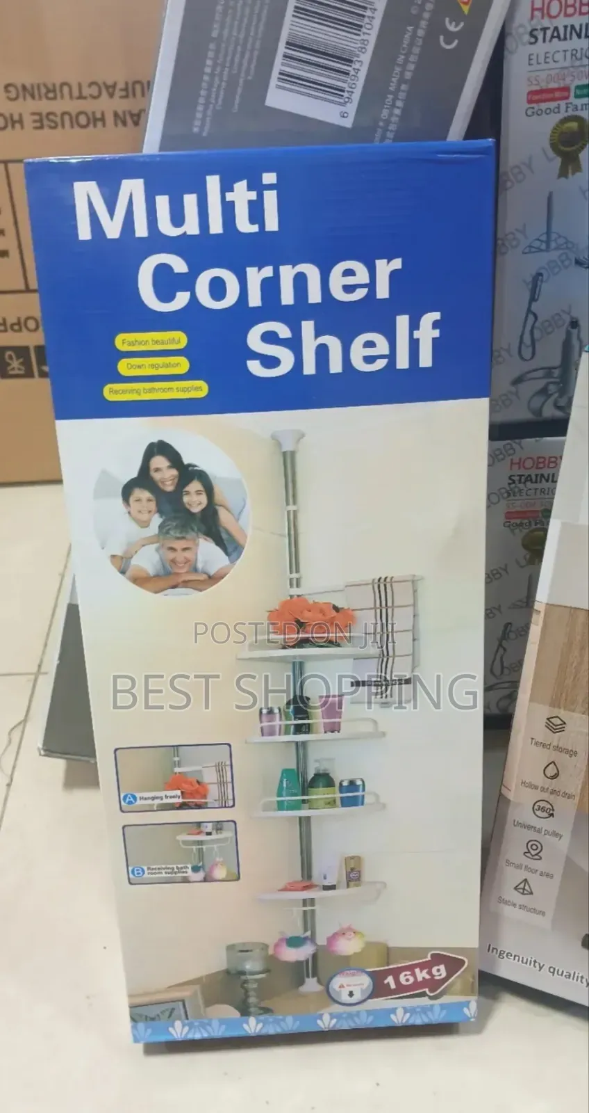 Corner Rack Bath Room Organizer Big Size