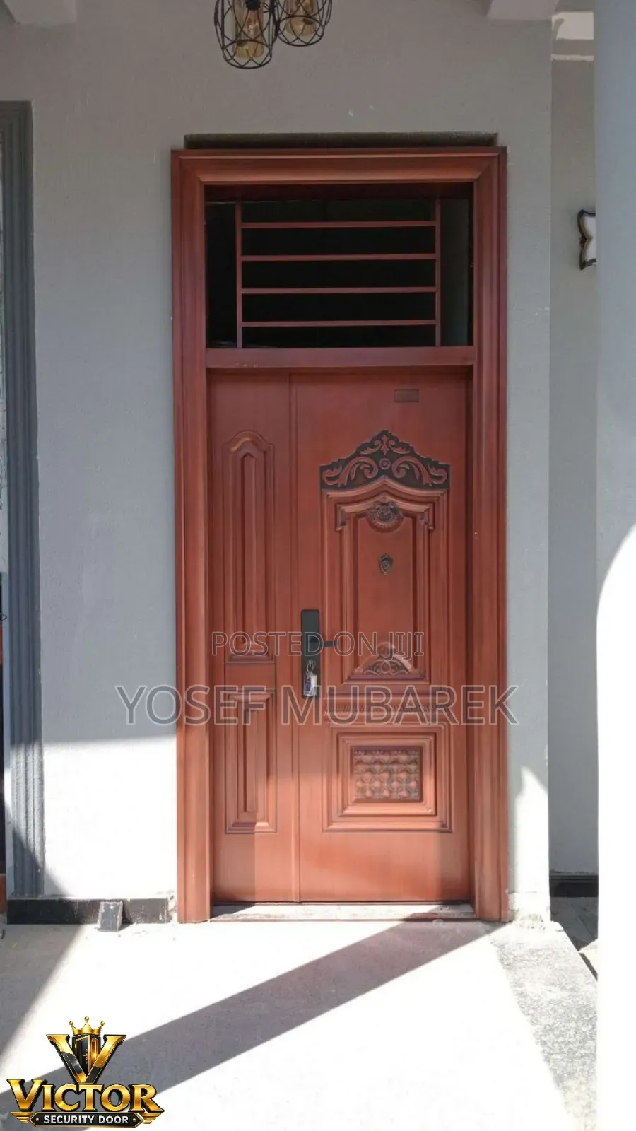 Modern Security Door – ዘመናዊ ዲዛይን፣ ጠንካራ ጥበቃ