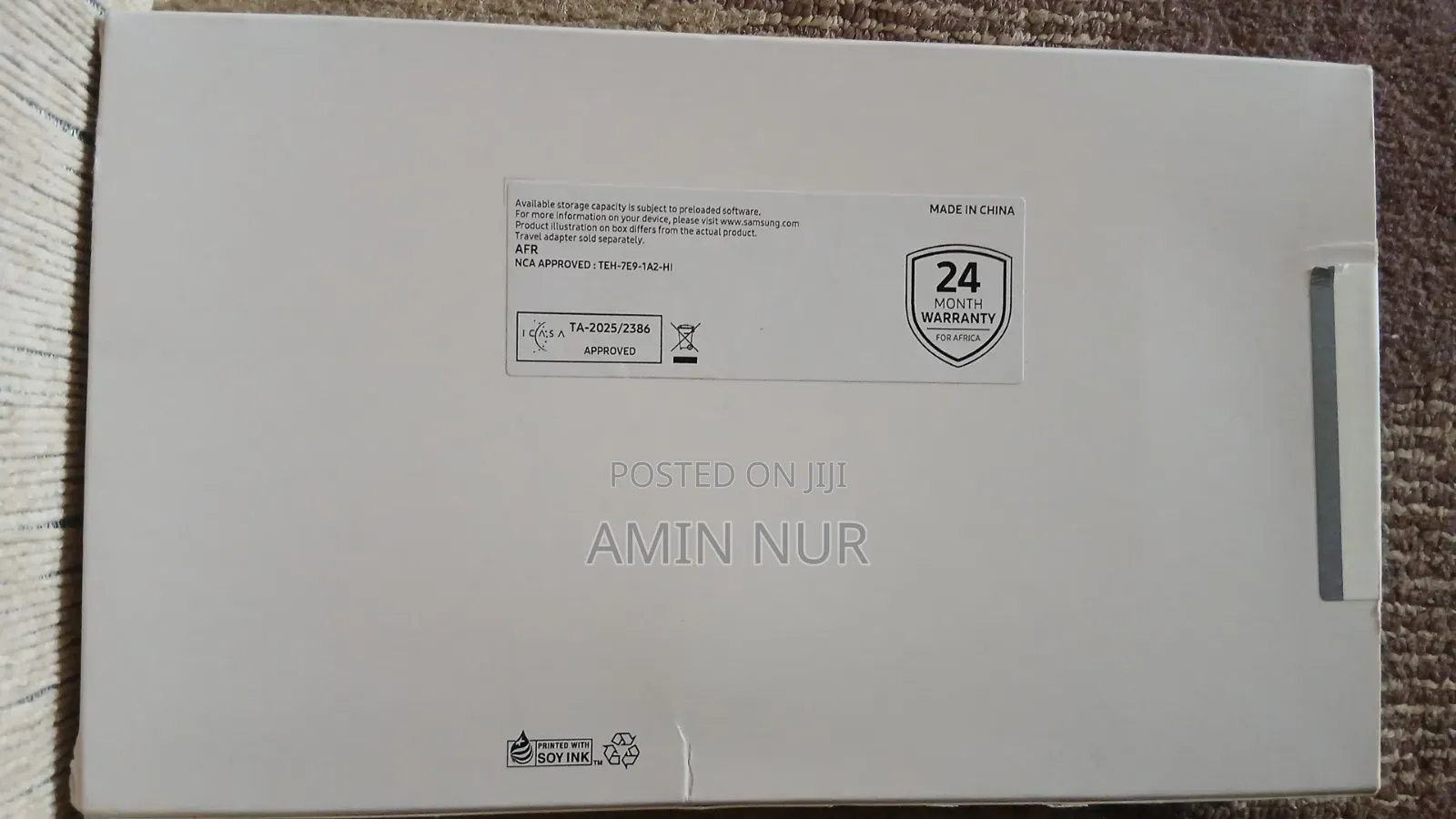 New Samsung Galaxy Tab A11 64 GB Gray