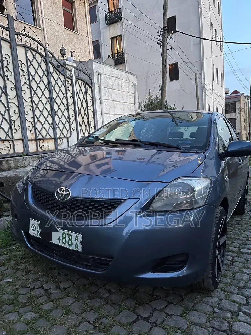Toyota Yaris 2007 Blue