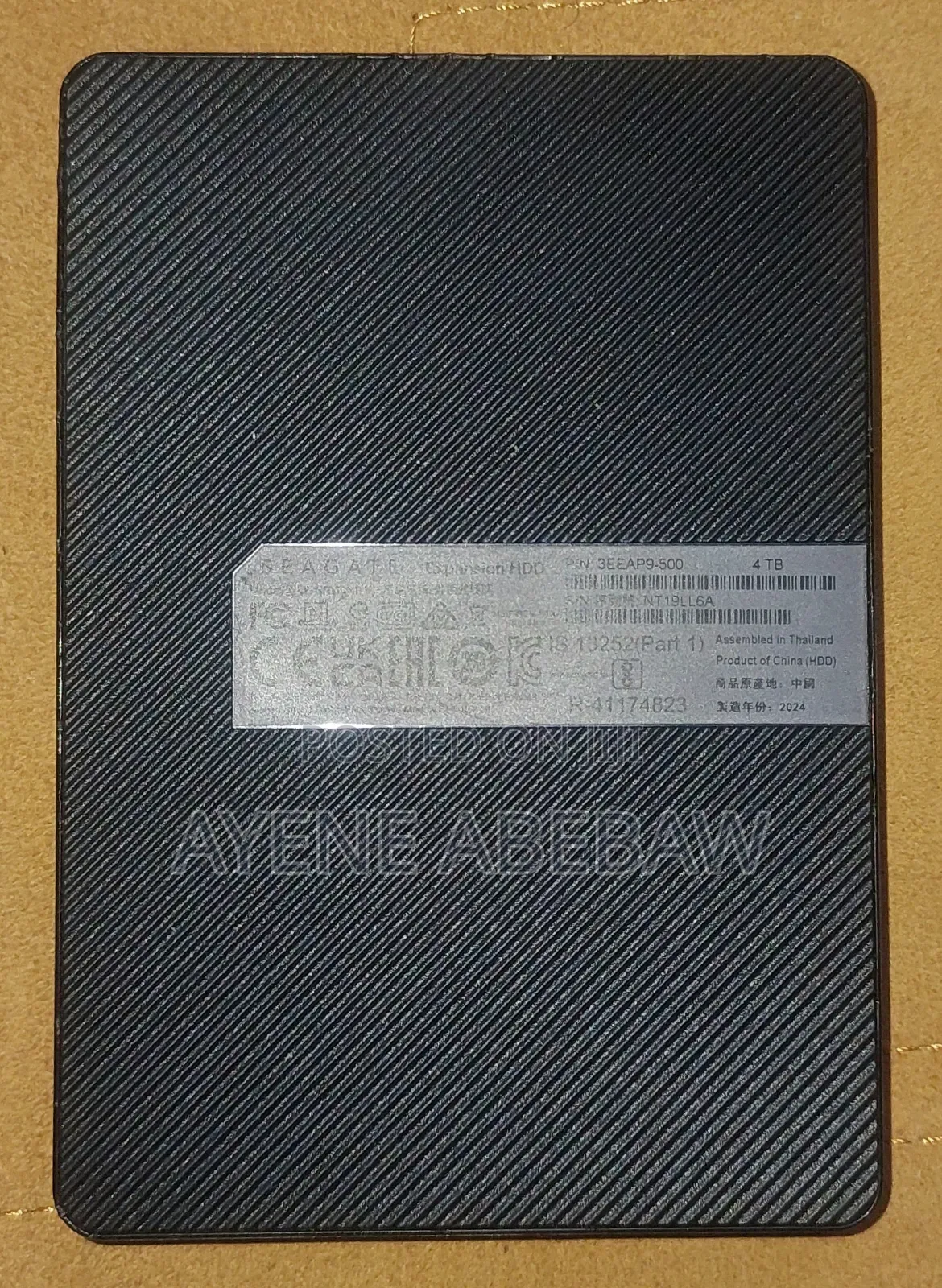 Seagate Hard Disk 4tb