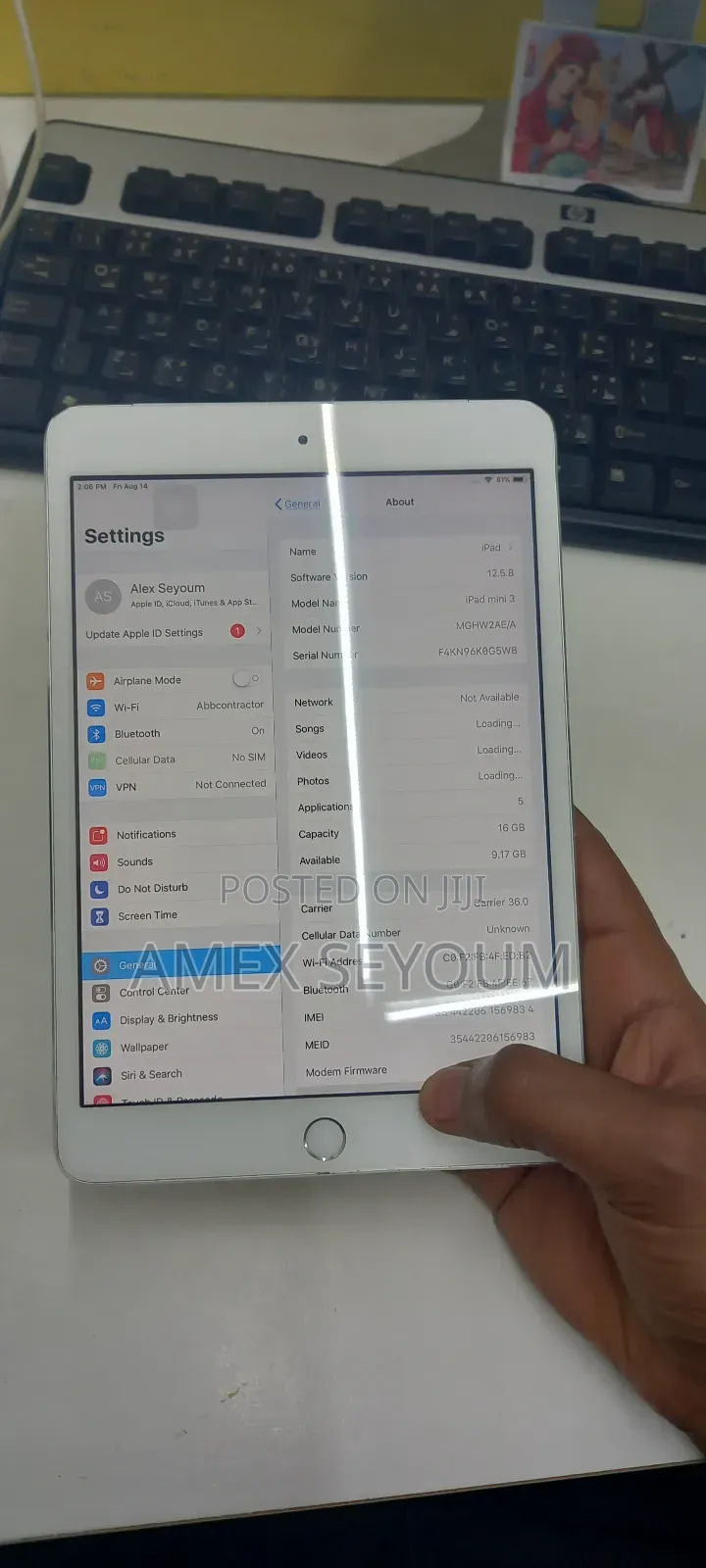 Apple iPad mini 3 16 GB Silver